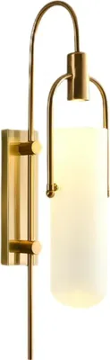 Zdjęcie produktu dla Balde - Kinkiet LED 65 cm Złoty Metal + Szkło
