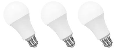Productafbeelding van Spectrum LED Peerlamp A60 E27 Mat - 18W 1800lm 4000K - Neutraalwit - Vervangt 114W - 3 stuks