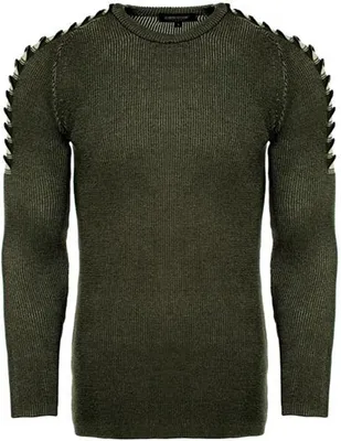 Produktbild von Brandneu Schicker Strickpullover CARISMA CRM7644 Khaki S