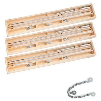 Produktbild von BAUTEC Winkelschablone inkl. Rundungselement » Profi-Set 3 » 53-tlg. » Treppen-Schablone » Treppenlehre