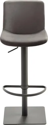 Produktbild von Bar-/Tresenhocker 1287 Gestell grau Sitzschale schlamm