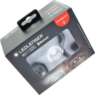 Produktbild von Ledlenser MH11, latarka czołowa LED, zewnętrzna, 1000 lumenów, ładowalna, z funkcją Bluetooth, z akumulatorem, 1 szt.