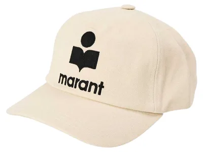 Obrázok produktu pre Isabel Marant – dámska čiapka „Tyron“, bavlna GT21956 (M) (ecru)