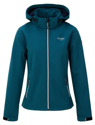 Produktbild von Nordberg RINDA - Softshell-Sommerjacke für Damen - Lagunenmeliert - Größe M