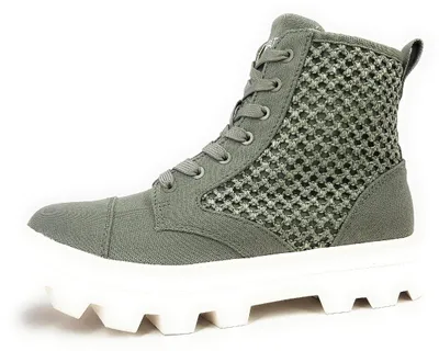 Image de Bagatt, Daiquiri, chaussures pour hommes, bottines, chaussures à lacets, vert, chaussures de loisirs
