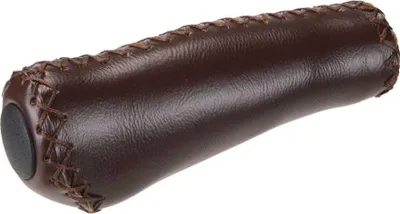 Zdjęcie produktu dla Bonin Ergonomic Synthetic Leather Grips Brown 135/135 mm Brown 135/135 mm