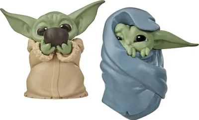 Immagine prodotto di The Mandalorian, 2 statuette di Baby Yoda - N. 2