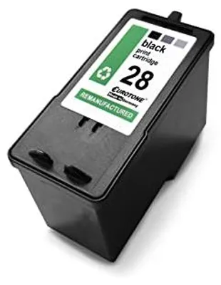 Eurotone Tintenpatrone kompatibel für Lexmark 28XL 18C1528E ersetzt X2500 X2510 – Produktansicht 1