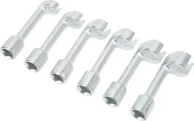 Image de Jeu de 6 injecteurs pour injecteurs, 1/2 pouce, 12 mm, 14 mm, 16 mm, 17 mm, 18 mm, 19 mm, outils système