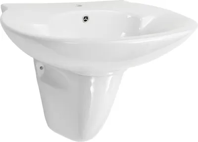 Produktbild von vidaXL Waschbecken Wandmontage Keramik Weiß 690x520x210 mm