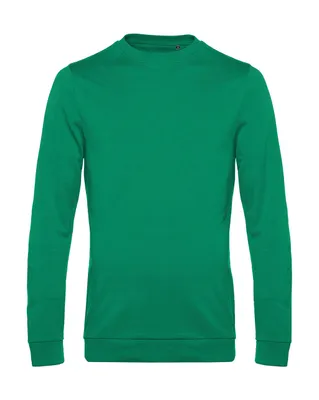 Produktbild von B&C Uni Sweatshirt Pullover French Terry Shirt Pulli Rundhals Sweat, Größe:S, Farbe:Kelly Green