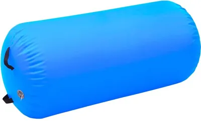 Produktbild von vidaXL Aufblasbare Gymnastik-Rolle mit Pumpe 120x90 cm PVC Blau