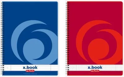 Produktbild von herlitz Collegeblock x.book, DIN A4, 80 Blatt, kariert