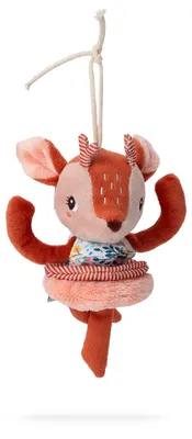 Image de Lilliputiens Stella, petite peluche danseuse, couleur marron. Une taille unique