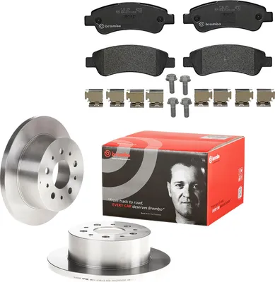 Produktbild von Bremsscheibensatz & Bremsklötzen hinten