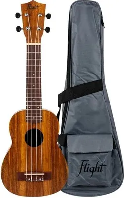 Productafbeelding van Ukulele sopraan, Flight NUS200, natuurlijke afwerking