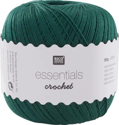 Produktbild von Rico Design Essentials Crochet, 50 g Tanne