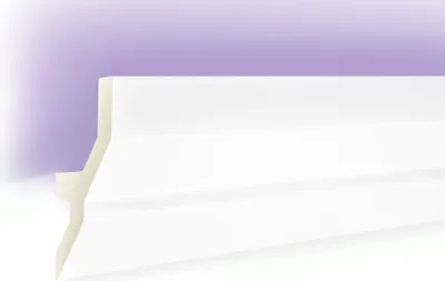Produktbild von LED Profile aus Polyurethan- Indirekte Beleuchtung mit Stuckleisten, leicht & lichtundurchlässig - (2 Meter KF720) Dekoration Ecken Spot Innen Winkelleisten
