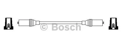 Productafbeelding van Bosch bougiekabel (0 356 912 990)