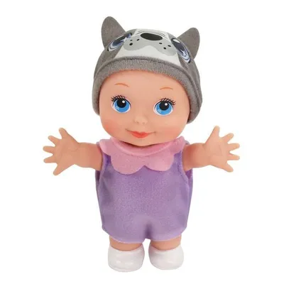 Produktbild von Besttoy - Babypuppe Luisa - mit Hundemütze - ca. 14 cm