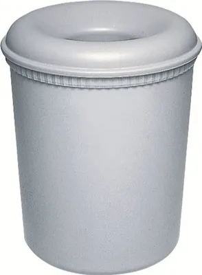 Produktbild von EXACOMPTA Sicherheitspapierkorb 15 Liter PP steingrau