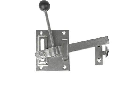 Immagine prodotto di Chiusura per cancello da giardino con linguetta in acciaio inossidabile 100 x 80 mm - Al pezzo