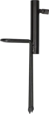 Produktbild von Angelspezi Schirmspieß schwarz 22mm