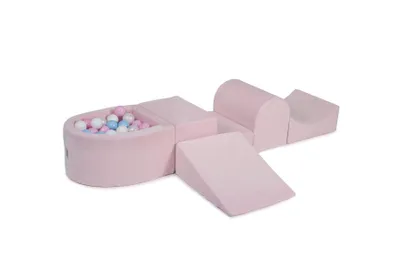 Produktbild von Schaumstoff Bausteine Kinder mit Bällebad - Softbausteine Baby