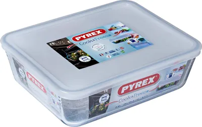 Obrázek produktu pro Pyrex Forma do trouby - s víkem - Cook & Freeze - 25 x 19 x 8 cm / 2,6 litru
