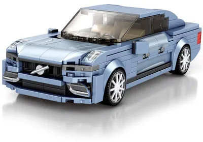 Produktbild von Reobrix 817 Limousine 1:24 Klemmbaustein Auto 387 Teile ab 14