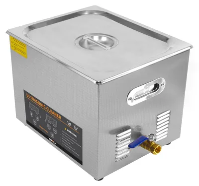 Image de Machine de nettoyage par ultrasons - Nettoyeur à ultrasons - Bain à ultrasons - Nettoyeur pour bijoux - Nettoyeur pour métaux