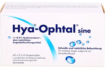 Produktbild von Hya-Ophtal  Lösung zur Erfrischung und Befeuchtung, 60 St. Lösung