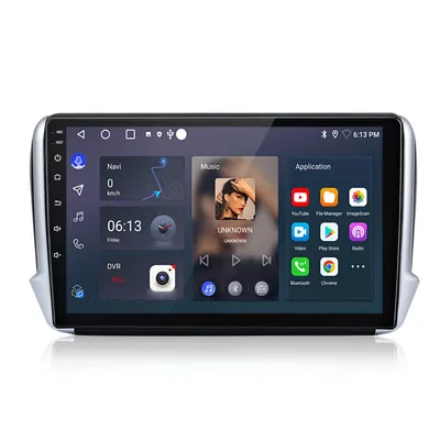 Produktbild von DAB+ Für Peugeot 208/2008 2012-2018 10'' Autoradio android GPS Navi Carplay Android Auto BT WIFI FM RDS SWC DSP 2DIN USB 2GB+64GB
