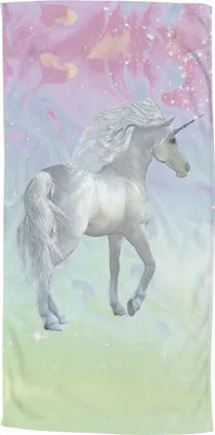 Produktbild von Beach towel Good Morning 75x150 cm - unicorn
