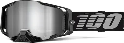 Produktbild von 100percent Armega Offroad-brille Schwarz Mirror Silver Schwarz Mirror Silver