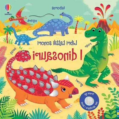 Image de Dinos Kinderbuch Entdecken Prähistorie Tastbare Seiten 21.7 cm groß Farbig