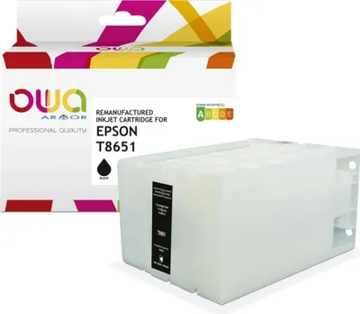 Immagine prodotto di L'inchiostro OWA K20730OW sostituisce l'EPSON T8651, nero