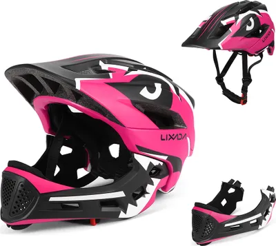 Zdjęcie produktu dla Zdejmowany kask dziecięcy Lixada Kids Dziecięcy kask sportowy do jazdy na rowerze, deskorolce i rolkach