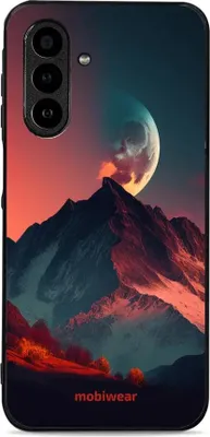 Produktbild von Handyhülle für Galaxy A17 5G, Mobiwear Glossy Case, Gebirgsdämmerung