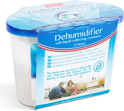 Produktbild von Feuchtigkeitsabsorber für zu Hause mit Meeresduft – inklusive Feuchtigkeitsmagnetfüllung – Feuchtigkeitsabsorber für den Innenbereich – für Badezimmer, Wohnzimmer oder Schlafzimmer