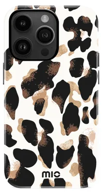 Produktbild von MIO iPhone 14 Pro MagSafe Hülle Hardcase Backcover - Leopard