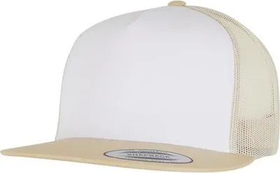 Obrázek produktu pro Kšiltovka Urban Classics Classic Trucker gold/white/beige - UNI