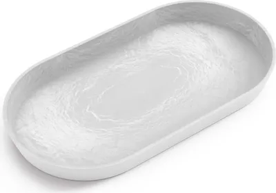 Produktbild von Ecopots Untersetzer Tokyo 30 für Blumentöpfe - L 28,4 cm x B 15,4 cm x H 2,4 cm - Innen- und Außenbereich