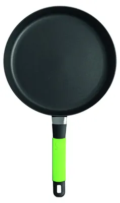 Immagine prodotto di Padella dai bordi alti Squality, colore lime, diametro 24 cm, altezza 7 cm, capacità 2 l, manico ergonomico, ADATTA ALL'INDUZIONE