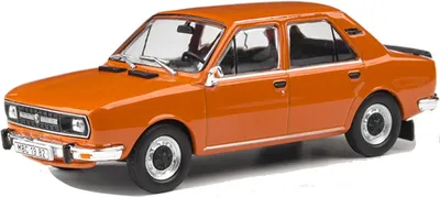 Produktbild von Abrex 143ABS-724GS Skoda 120L orange Maßstab 1:43 Modellauto