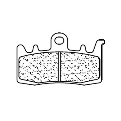 Image de CL BRAKES Plaquettes de frein Street en métal fritté - 1232XBK5