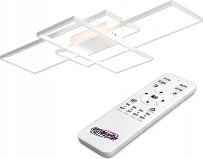 Produktbild von MasterLED Galaxis LED Deckenleuchte Pegaz 130W Weiß 105×50 cm dimmbar CCT mit RF-Fernbedienung