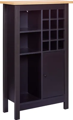 Produktbild von Inter Link Weinschrank Helina Schwarz