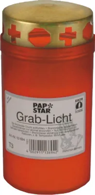 Image de STARPAK Lumière de tombe rouge
