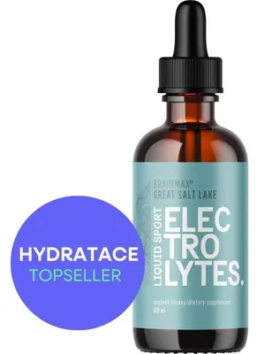 Obrázok produktu pre BrainMax Liquid Sport Electrolytes, denné elektrolyty, 120 ml